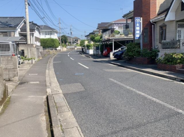 鹿児島市西陵、土地の画像です