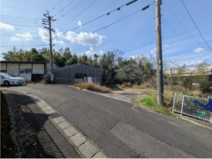 鹿児島市田上、土地の画像です