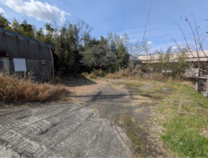 鹿児島市田上、土地の画像です
