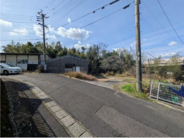鹿児島市田上、土地の画像です