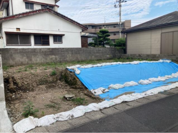 鹿児島市紫原、新築一戸建ての画像です