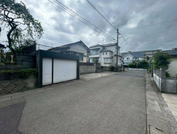 鹿児島市武岡、土地の画像です