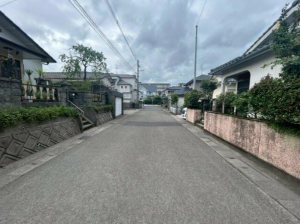 鹿児島市武岡、土地の画像です