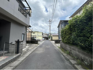 鹿児島市田上、土地の画像です