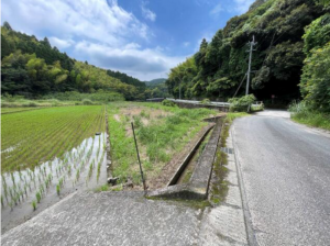 鹿児島市五ヶ別府町、土地の画像です