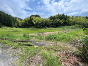 鹿児島市五ヶ別府町、土地の画像です