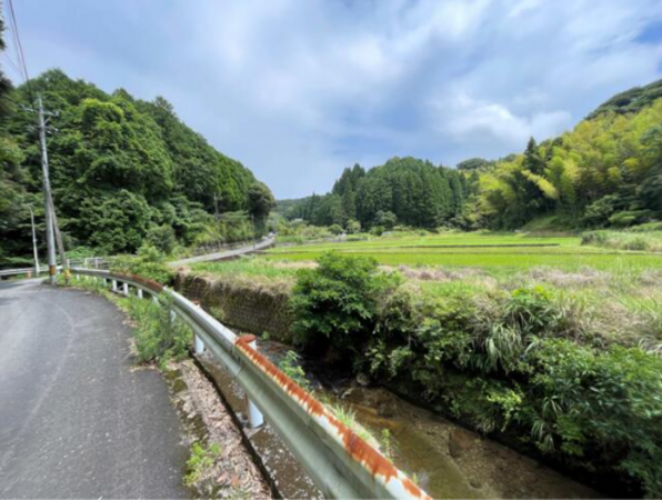 鹿児島市五ヶ別府町、土地の画像です
