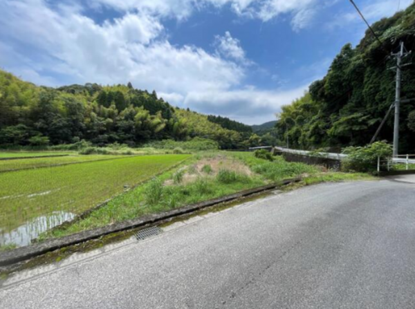 鹿児島市五ヶ別府町、土地の画像です