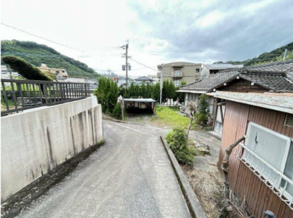 鹿児島市田上、土地の画像です