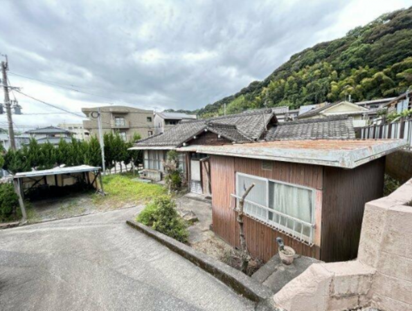 鹿児島市田上、土地の画像です