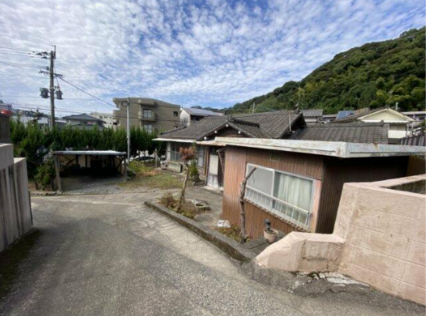 鹿児島市田上、土地の画像です