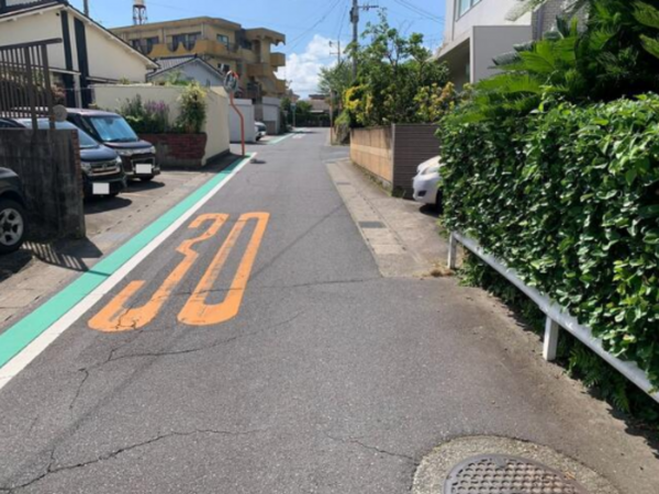 鹿児島市紫原、土地の画像です