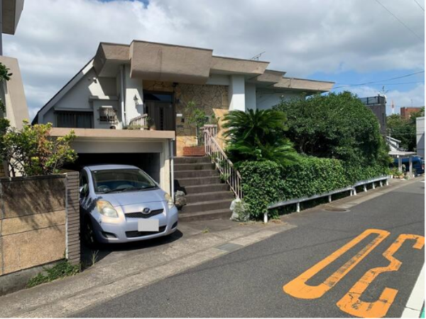 鹿児島市紫原、土地の画像です