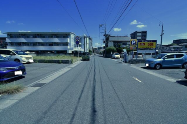 鹿児島市西田、土地の画像です
