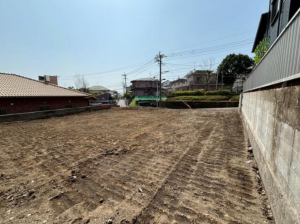 鹿児島市紫原、土地の画像です