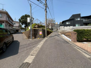 鹿児島市紫原、土地の画像です
