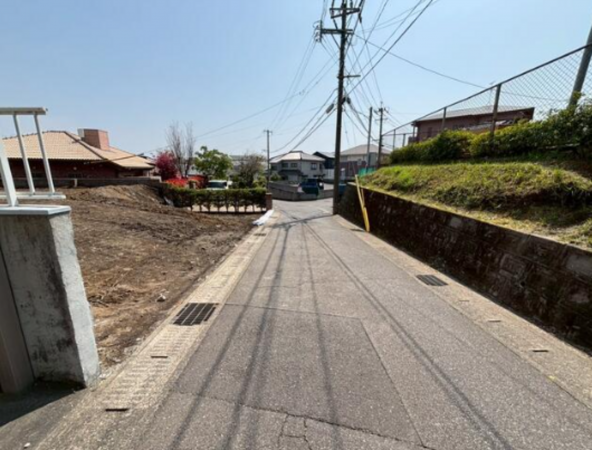 鹿児島市紫原、土地の画像です