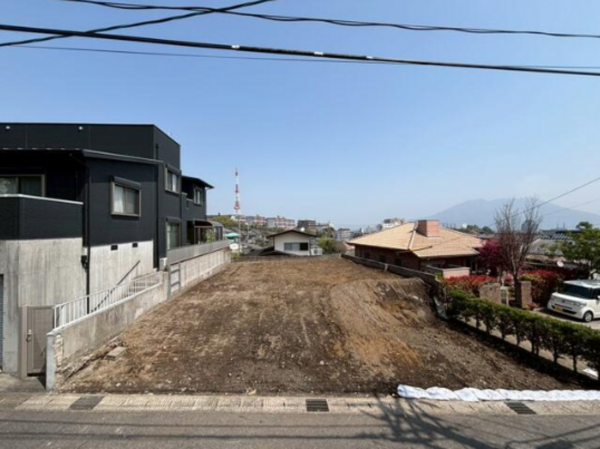 鹿児島市紫原、土地の画像です