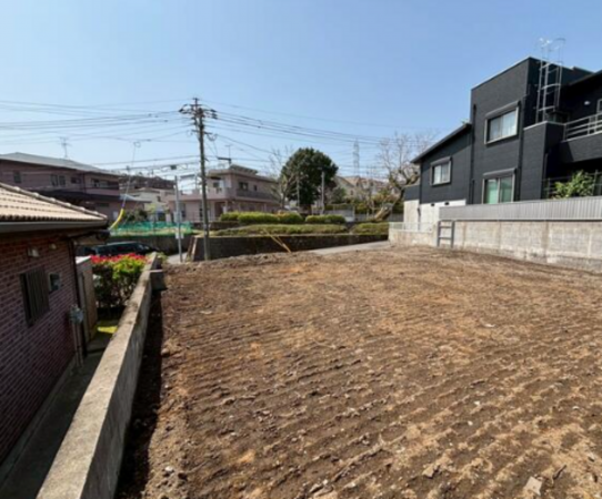 鹿児島市紫原、土地の画像です