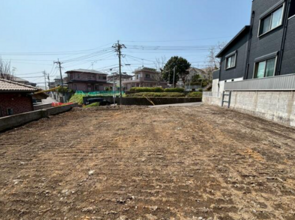 鹿児島市紫原、土地の画像です