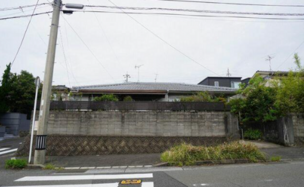 鹿児島市武岡、土地の画像です