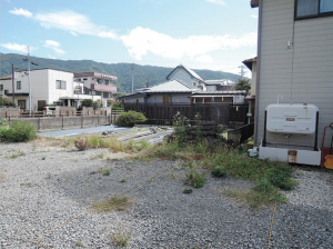 諏訪市高島、土地の画像です