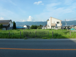 諏訪市、土地の画像です