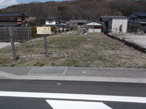 茅野市金沢、土地の画像です