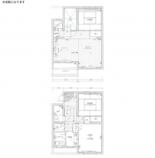 茅野市北山、マンションの間取り画像です