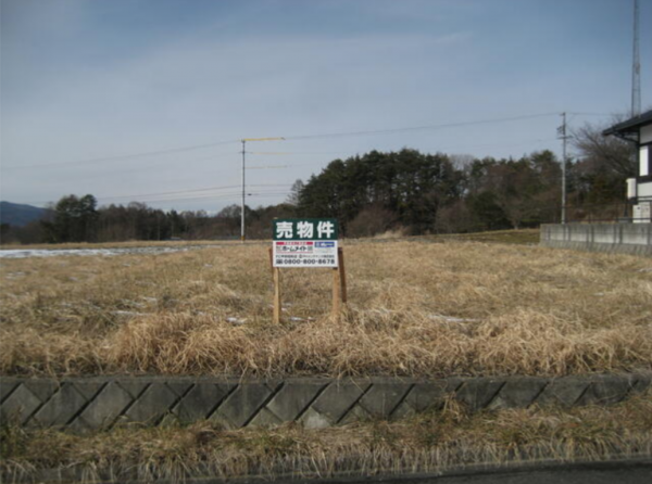 諏訪郡富士見町富士見、土地の画像です