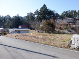 諏訪郡富士見町落合、土地の画像です