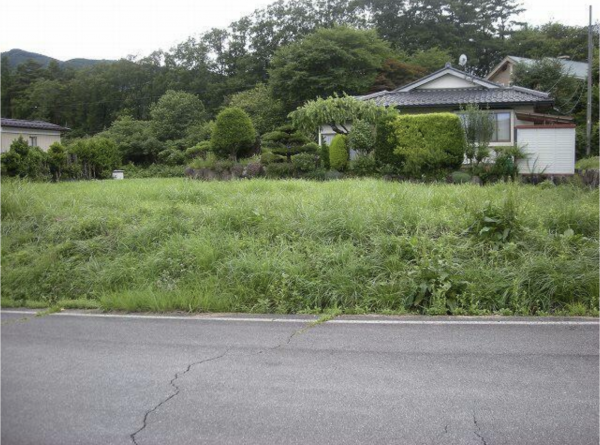 諏訪郡富士見町落合、土地の画像です