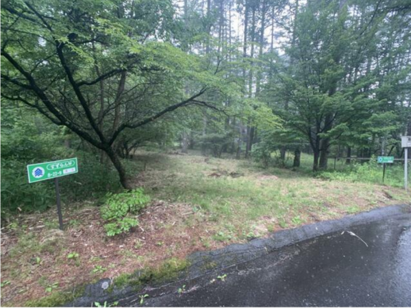 諏訪郡原村原山、土地の画像です