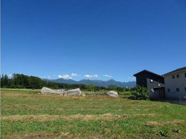 茅野市豊平、土地の画像です