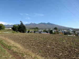 諏訪郡富士見町立沢、土地の画像です