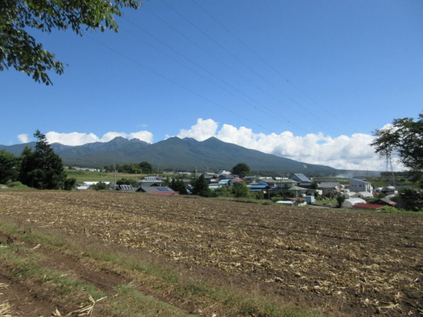 諏訪郡富士見町立沢、土地の画像です