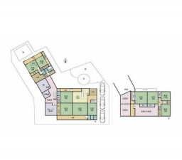 諏訪市、中古一戸建ての間取り画像です