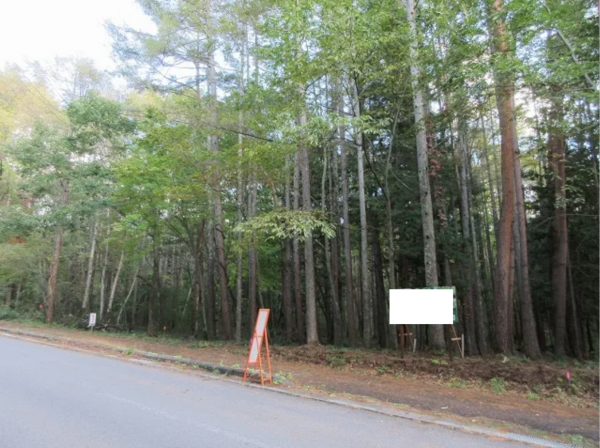 諏訪郡原村、土地の画像です