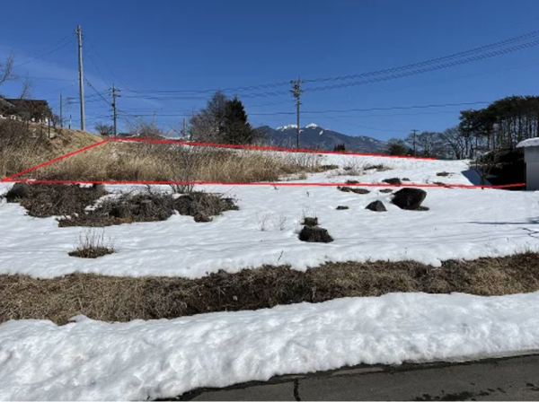 諏訪郡富士見町富士見、土地の画像です