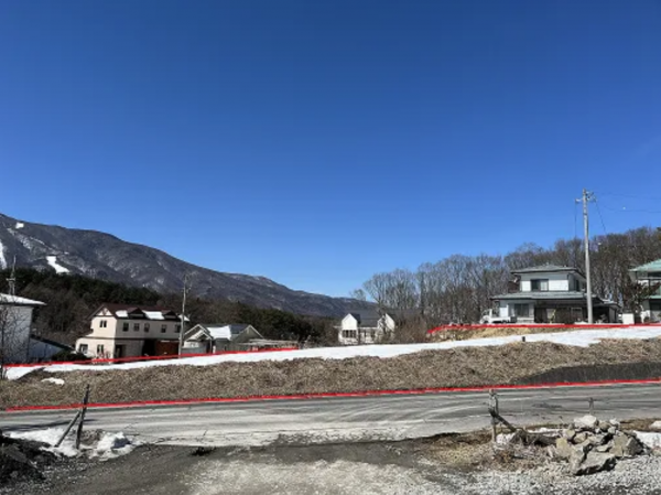 諏訪郡富士見町富士見、土地の画像です