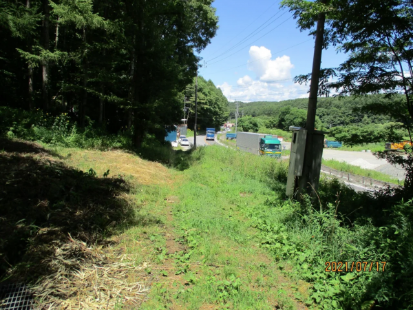 諏訪郡富士見町、土地の画像です