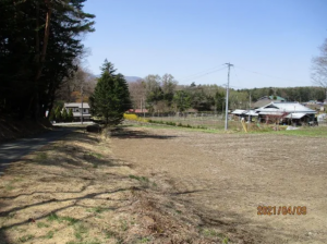 諏訪郡富士見町境、土地の画像です