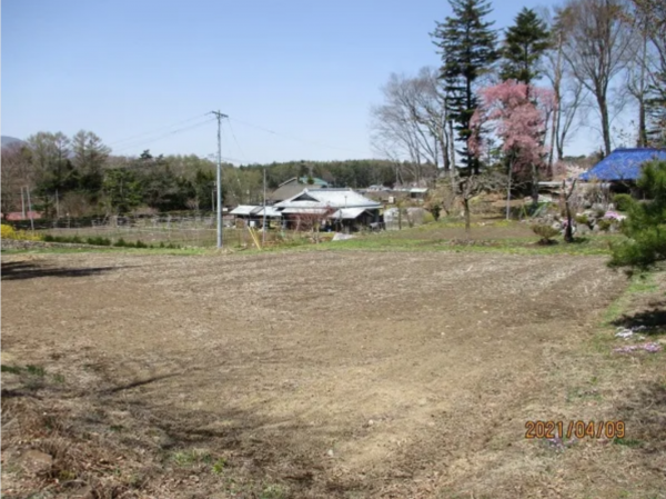 諏訪郡富士見町境、土地の画像です