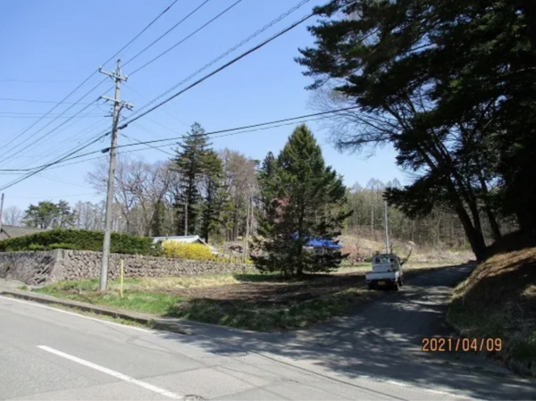 諏訪郡富士見町境、土地の画像です