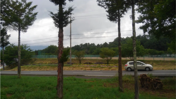諏訪郡富士見町立沢、土地の画像です