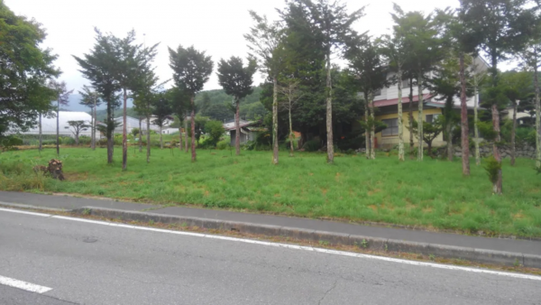 諏訪郡富士見町立沢、土地の画像です