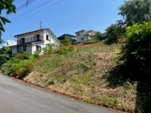 諏訪郡富士見町落合、土地の画像です