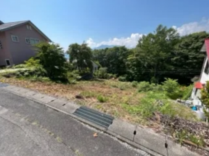 諏訪郡富士見町落合、土地の画像です