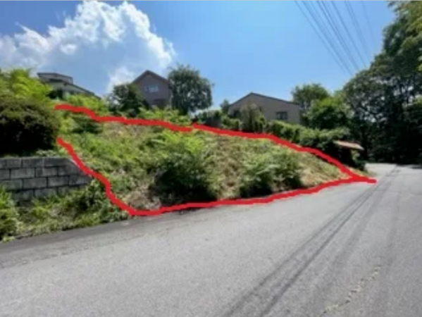 諏訪郡富士見町落合、土地の画像です