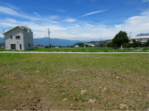 茅野市泉野、土地の画像です